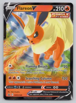 Flareon V - Holo SWSH: Sword & Shield Promo Cards SWSH149 - Image 1