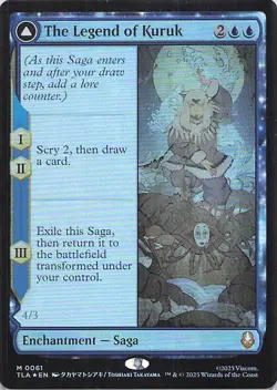 The Legend of Kuruk 61 M Foil TLA NM - Image 1
