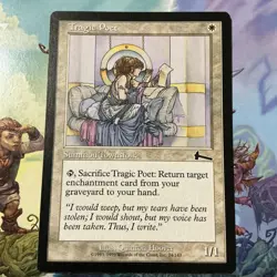 Tragic Poet - Urza's Legacy - Magic the Gathering MTG LP - Image 1