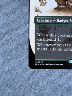 Badgermole Cub - TLA - 326 - Borderless - NM - MTG - Image 2