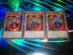 3x Soul Resonator 1st Edition Ultra Rare SDCK-EN001 Yu-Gi-Oh! - Image 1