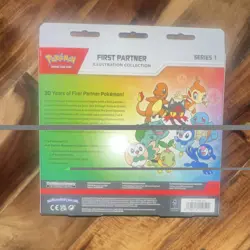 Pokemon TCG First Partner Illustration Collection Series 1 Box Promo Booster 20… - Image 2