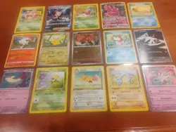 15 Card Assorted Lot of Pokemon Cards. Sylveon Promo, Oricorio, Vintage Holo VLP - Image 1