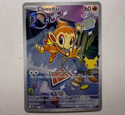 Chimar 041 First Partner Black Star Promo Illustration Rare Pokemon TCG MINT - Image 1