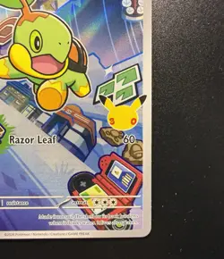 Pokemon Turtwig #040- First Partners Promo - Full Art Holo - Mint PACK FRESH - Image 4