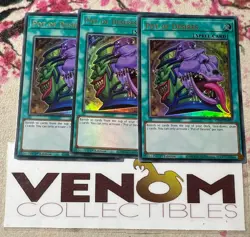 3x (M/NM) - *EURO* Pot of Desires - RA01-EN056 - Ultra Rare - 1st Edition YuGiOh - Image 1