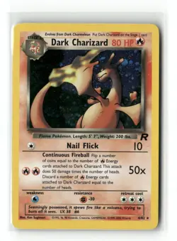 Pokemon TCG Team Rocket #4/82 Dark Charizard Holo - Image 1