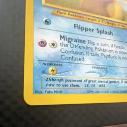 Pokemon TCG Psyduck Neo Destiny 79/105 Regular Common Basic 2000 50 HP English - Image 3