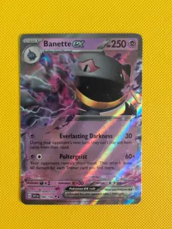 Banette EX Scarlet Violet Holo Double Rare Card 088/198 Pokemon Card - Image 1