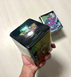 X2 Pokemon TCG: 2025 Stack Em High Tins. 6 Booster Packs, 4 Sticker sheets NEW - Image 4