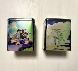 X2 Pokemon TCG: 2025 Stack Em High Tins. 6 Booster Packs, 4 Sticker sheets NEW - Image 5