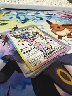 Pokemon Espeon ex SVP175 Scarlet & Violet Promo Full Art Holo 270 HP EN - Image 5