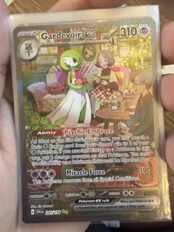 Pokemon Gardevoir ex Special Illustration Rare 245/198 Scarlet & Violet Base SIR - Image 1