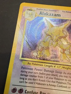 Alakazam Base set 2 Holo 1/130 Pokemon DM - Image 2