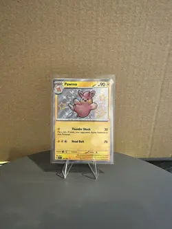 Pawmo 143/091 - Pokemon TCG: Paldean Fates - Baby Shiny MINT! - Image 1