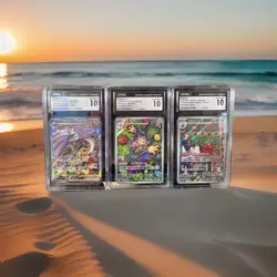 Pokemon Graded Slab Lot Of 3 CGC 10s Gem Mint JPN Art Rare & Special Art Rare - Image 1