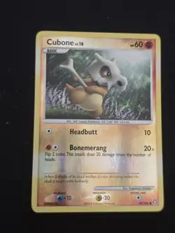 Pokemon TCG Cubone Legends Awakened 90/146 Reverse Holo 2008 - Image 1
