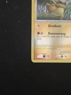 Pokemon TCG Cubone Legends Awakened 90/146 Reverse Holo 2008 - Image 2