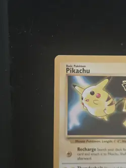 Pokemon TCG Pikachu Wizards Black Star Promos #4 Promo Regular English 1999 HP50 - Image 3