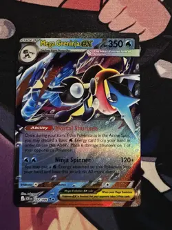 Pokemon TCG Chaos Rising Mega Greninja Ex 022/086 NM - Image 1