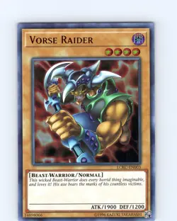 Yu-Gi-Oh TCG Vorse Raider LCKC-EN003 Unlimited Ultra Rare Card NM - Image 1