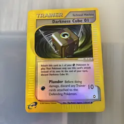 Pokemon TCG Darkness Cube 01 119/147 Aquapolis Reverse Holo (LP) - Image 1