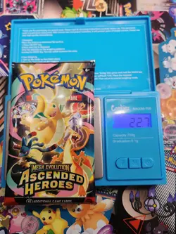 EXTREMELY HEAVY! 22.7g GOD PACKUUU Ascended Heroes Pokemon TCG Booster (SEALED) - Image 1