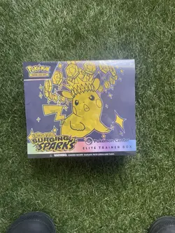 Pokemon TCG Surging Sparks ETB Pokemon Center Exclusive - New Factory Sealed - Image 1