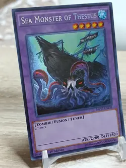 Yu-Gi-Oh Sea Monster of Theseus MP17-EN231 1st ED NM Secret Rare - Image 2
