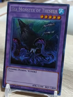 Yu-Gi-Oh Sea Monster of Theseus MP17-EN231 1st ED NM Secret Rare - Image 3