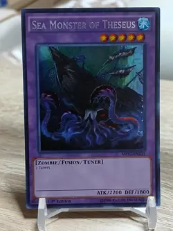 Yu-Gi-Oh Sea Monster of Theseus MP17-EN231 1st ED NM Secret Rare - Image 5