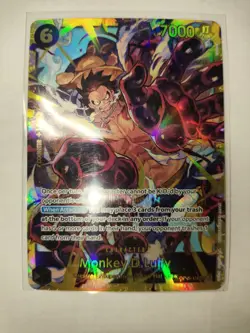 One Piece TCG ● OP10-118 ● SEC ● Monkey.D.Luffy ● NM ● ENG - Image 1