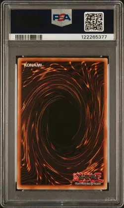 2022 YU-GI-OH! TIN OF THE PHARAOH'S GODS 1ST EDITION RED-EYES BLACK DRAGON PSA 9 - Image 2