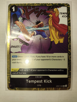 One Piece TCG ● OP07-096 ● R ● Tempest Kick ● NM ● ENG - Image 1