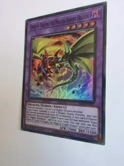 Yu-Gi-Oh Curse Of Dragon, The Magical Knight Dragon DIFO-EN097 1st Edition Foil - Image 3