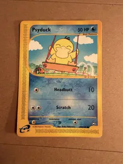 2002 Pokemon Aquapolis #104/147 Psyduck LP/MP - Image 1