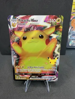Pokemon Pikachu VMAX SWSH062 SWSH Promo Full Art Holo VMAX 310 HP English - Image 1