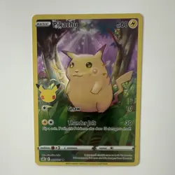 Pokemon Pikachu Celebrations 005/025 Holo Rare Basic 60 HP Thunder Jolt Card - Image 1