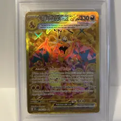 2023 Pokemon OBF En-Obsidian Flames Hyper Rare #228 Charizard EX PSA 8 - Image 2