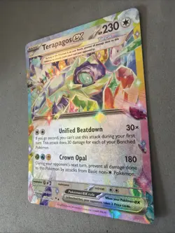 Pokemon TCG * SV Stellar Crown * 128/142 Terapagos ex Double Rare EX HOLO * NM - Image 2
