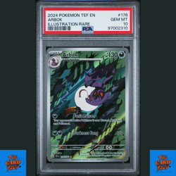 2024 Pokemon Temporal Forces Arbok 176/162 PSA 10 - Image 1
