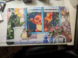 Pokemon TCG Charmander 44 Promo "Window Charmander" Playmat/Deskmat - Image 1