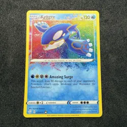 Kyogre 021/072 Shining Fates Holo Amazing Rare Pokemon TCG - Image 1