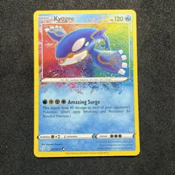 Kyogre 021/072 Shining Fates Holo Amazing Rare Pokemon TCG - Image 3