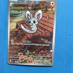 Minccino 152/086 SV Black Bolt Illustration Full Art Pokemon 🔥🔥🔥 - Image 3