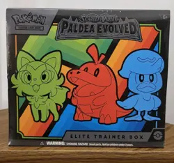 Pokemon TCG Scarlet & Violet Paldea Evolved Elite Trainer Box ETB Factory Sealed - Image 1