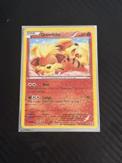 Pokemon Growlithe RC4/RC25 Legendary Treasures Radiant Collection Holo Uncommon… - Image 1
