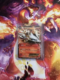 Pokemon TCG Reshiram EX Black Star Promo BW36 2012 - Image 1
