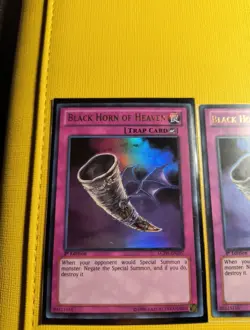 Black Horn of Heaven - LCJW-EN297 - Ultra Rare - 1st Edition NM YuGiOh! Legenda - Image 2