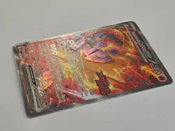 Team Rocket's Moltres EX 229/182 Destined Rivals SIR Stamped Pokemon Card - NM - Image 3